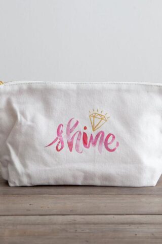 081983590795 Shine Cosmetic Pouch