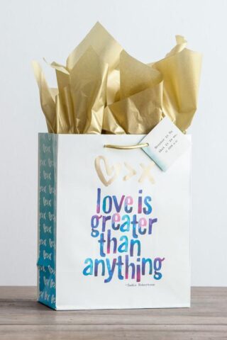 081983590856 Love Is Greater Specialty Gift Bag