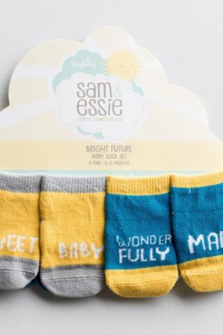 081983636714 Bright Future Baby Sock Set