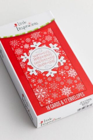 081983654824 Warm And Cozy Snowflake Boxed Little Inspirations