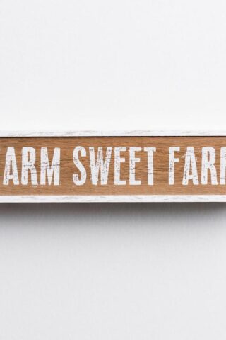 081983662218 Farm Sweet Farm (Plaque)