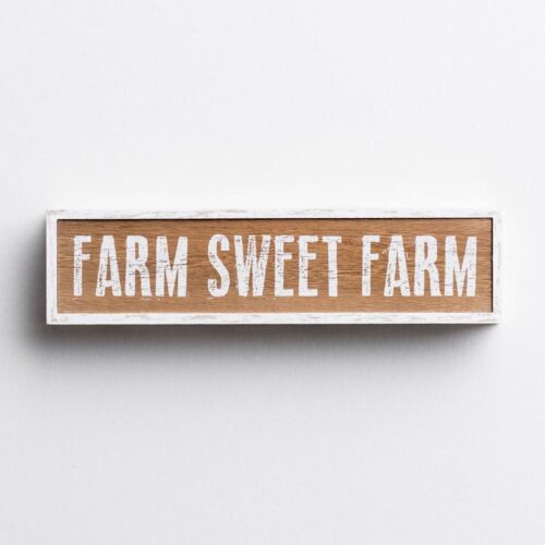 081983662218 Farm Sweet Farm (Plaque)