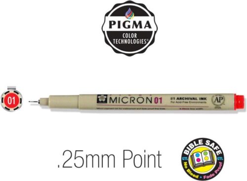 084511306318 PIGMA Micron 01 Bible Study Pen