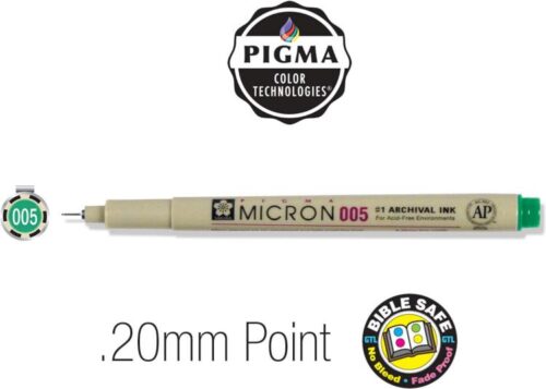 084511318434 PIGMA Micron 005 Bible Study Pen