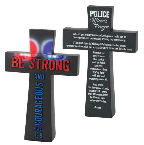 603799224512 Police Officers Prayer Cross