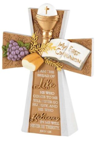 603799272261 My First Communion Tabletop Cross