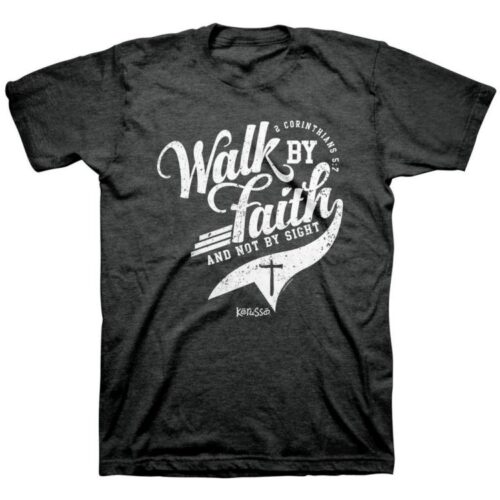 612978452554 Walk By Faith (Medium T-Shirt)