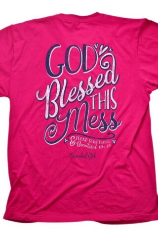 612978477588 Cherished Girl God Blessed Mess (2XL T-Shirt)