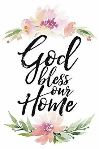 737682050244 God Bless Our Home (Plaque)