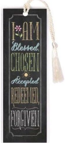 780308010122 I Am Blessed Chalk Tassel Bookmark