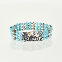 780308983075 Turquoise Blessed Bead (Bracelet/Wristband)