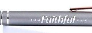 788200482702 Soft Touch Gift Pen Faithful