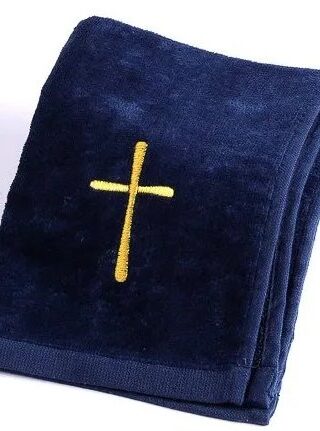 788200539024 Pastor Towel Cross