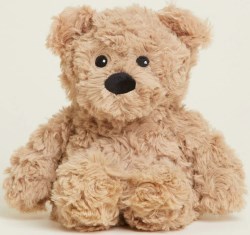 816018025795 Warmies Brown Curly Bear Junior