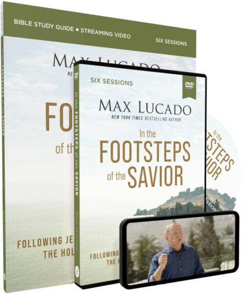 9780310163862 In The Footsteps Of The Savior Study Guide With DVD (Student/Study Guide)