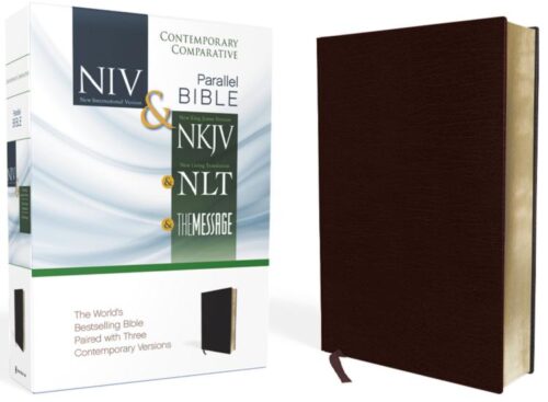 9780310436935 Contemporary Comparative Parallel Bible NIV NKJV NLT The Message