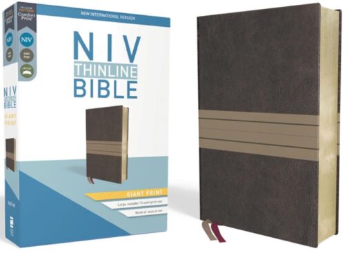 9780310448648 Thinline Bible Giant Print Comfort Print