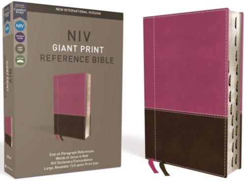 9780310449546 Reference Bible Giant Print Comfort Print