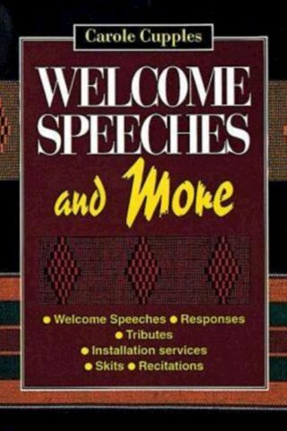 9780687271924 Welcome Speeches And More