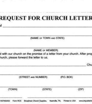 9780805480740 Request For Church Letter Cards