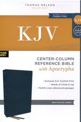 9781400332212 Center Column Reference Bible With Apocrypha Comfort Print