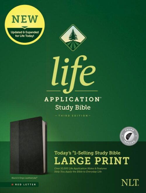 9781496439383 Life Application Study Bible Third Edition Large Print