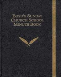 9781567420135 Boyds Sunday Church School Minute Book