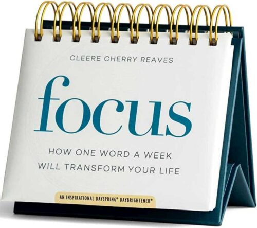 9781684087129 Focus DayBrightener : How One Word A Week Will Transform Your Life - An Ins