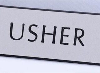 788200450848 Usher Badge