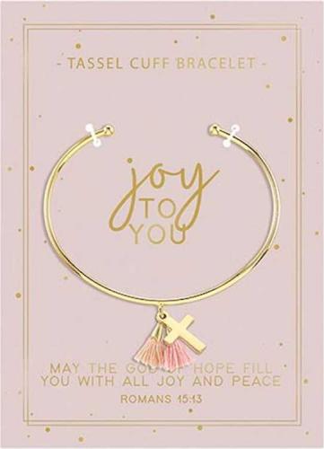 195002119741 Joy To You Tassel Cuff (Bracelet/Wristband)