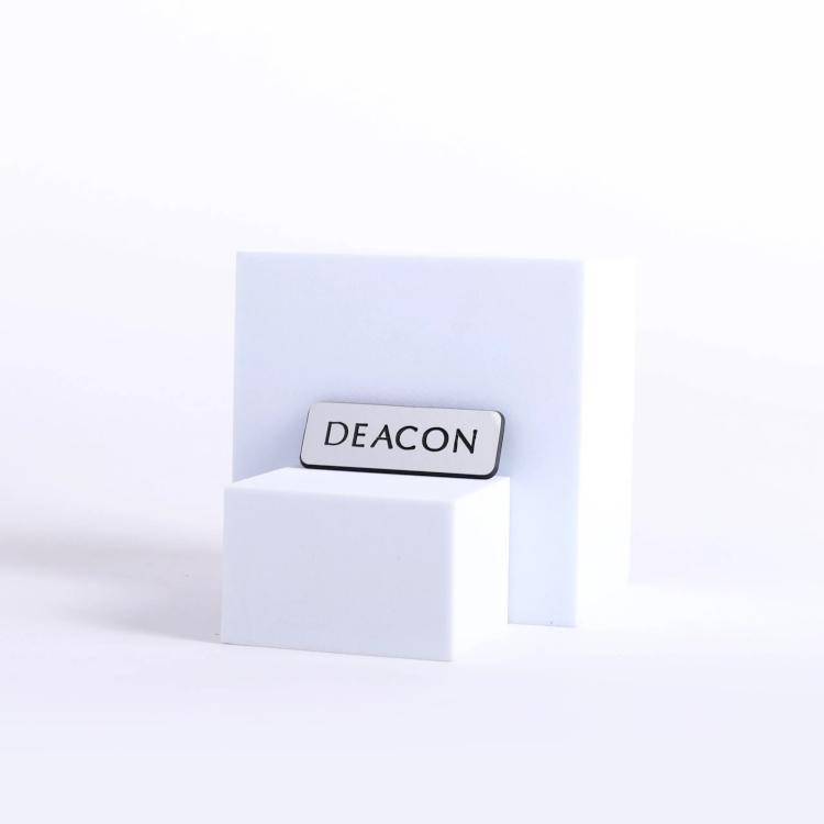 788200450756 Deacon Badge Magnetic Back