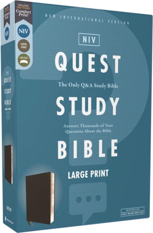 9780310465829 Quest Study Bible Large Print Comfort Print