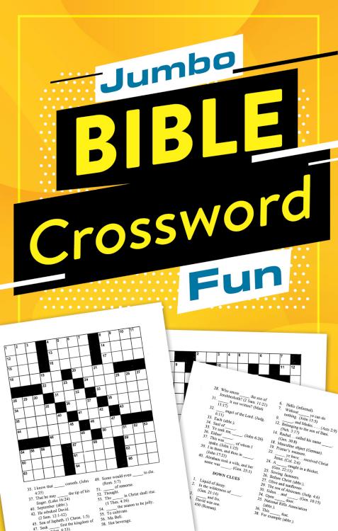 9781636094649 Jumbo Bible Crossword Fun