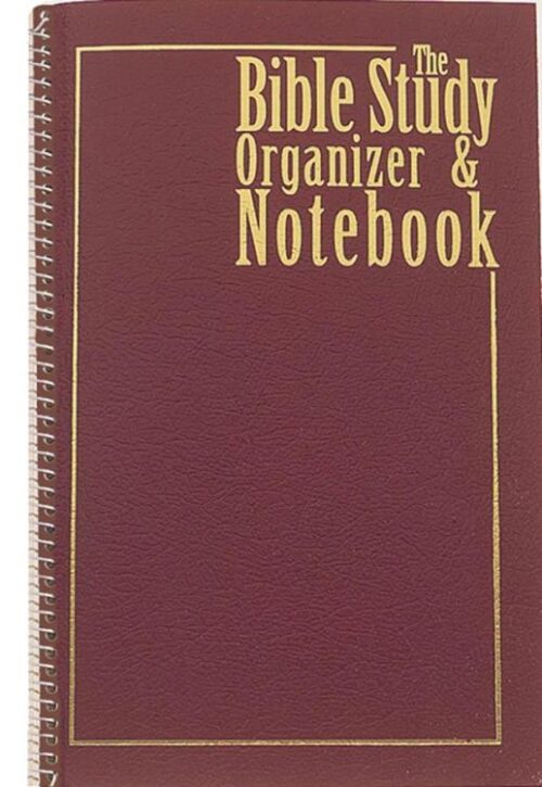 9781557484604 Bible Study Organizer And Notebook