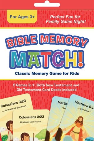 9781636093697 Bible Memory Match Classic Memory Game For Kids