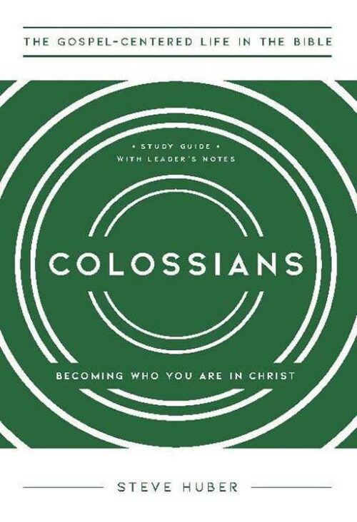 9781645074038 Colossians Study Guide With Leaders Notes (Student/Study Guide)