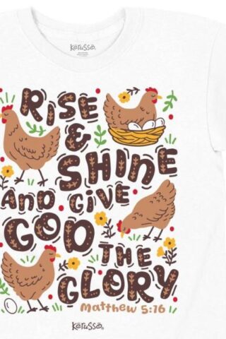 612978643617 Kerusso Kids Rise And Shine (3T (3 years) T-Shirt)