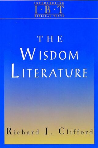 9780687008469 Wisdom Literature