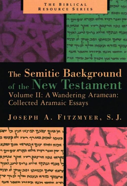 9780802848468 Semitic Background Of The New Testament Volume 2 A Print On Demand Title