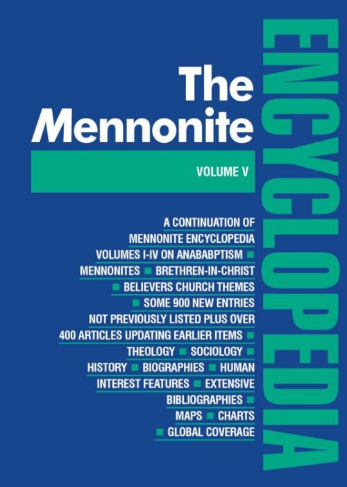 9780836131055 Mennonite Encyclopedia 5