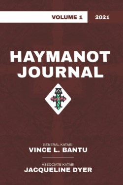 9781683538516 Haymanot Journal Volume 1 2021