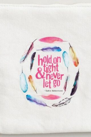 081983599910 Hold On Tight Mini Tablet Pouch