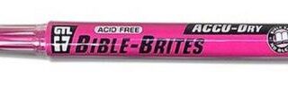 634989792078 Accu Dry Bible Brites Hightlighter Pink