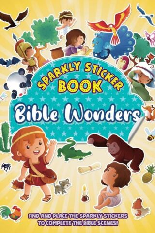 9780825452840 Bible Wonders : Sparkly Sticker Book - Find And Place The Sparkly Stickers