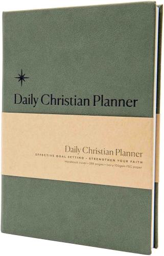 0795847921419 Daily Christian Planner Green
