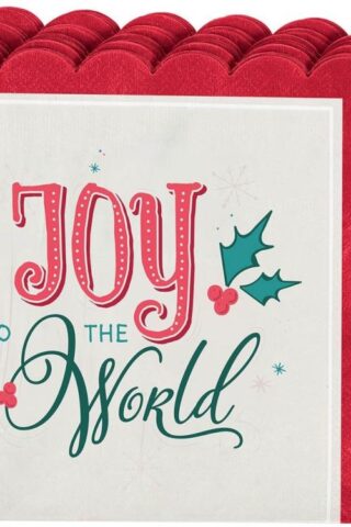 1220000329003 Decorative 3-Ply 12 Piece Premium Paper Christmas Napkin Set for Home & Kitchen: