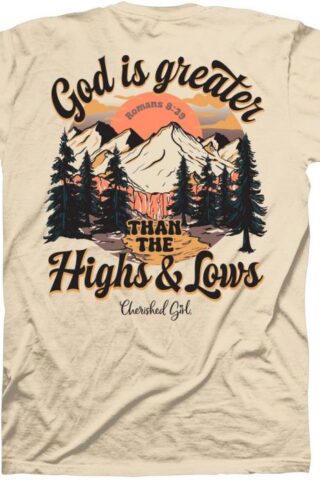 612978656136 Cherished Girl God Is Greater (XL T-Shirt)