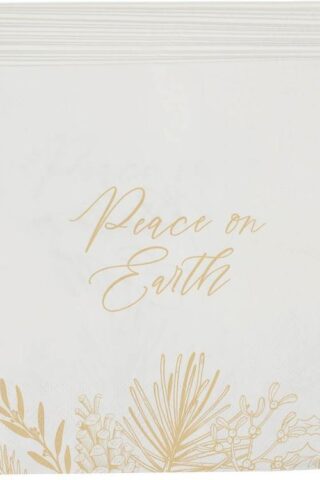 1220000328990 Decorative 3-Ply Premium 12 Piece Christmas Paper Napkin Set for Home & Kitchen: