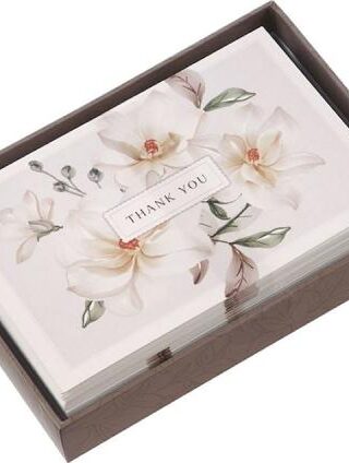 1220000370999 With Love Boxed Thank You Note Card & Envelope Set for Women