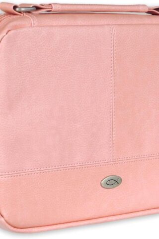 1220000721555 Inspirational Vegan Leather Two-fold Organizer Bible Cover for Women